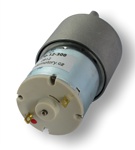 SG370 - DC motor s čelnou prevodovkou - zadný pohľad