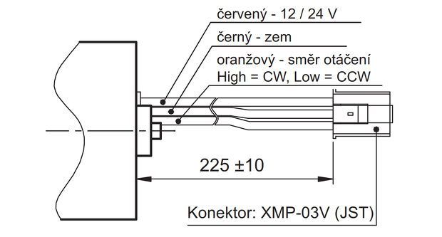 Séria PG359 - zapojenie